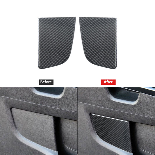 2Pcs Carbon Fiber Overhead Light Cover Trim For Supra A90 2019-2022 v