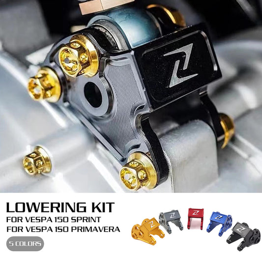 Rear Lowering Kit For Vespa Primavera Sprint 150 Suspension Lowering Linkage Kit
