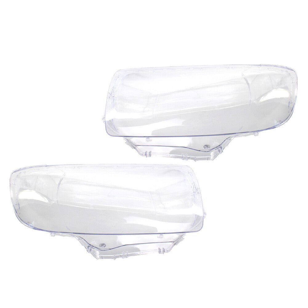 Pair Car Front Headlight Headlamp Lens Cover for Subaru Forester 2006-2008