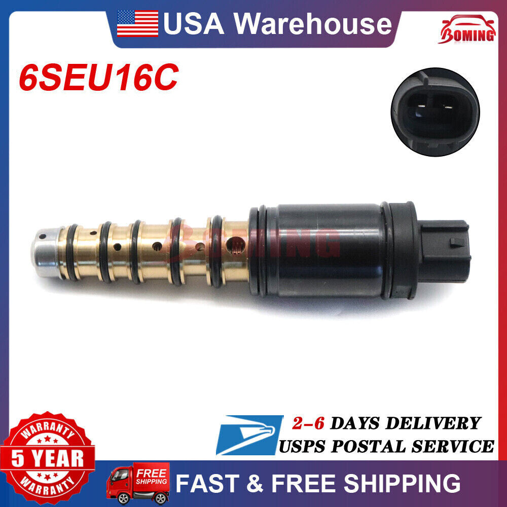 Brand new electronic valve for Toyota RAV4 and for Camry 2.4L CV47 6SEU16C air conditioning compressor. Q