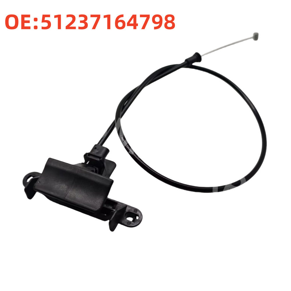 Hood Release Cable W/Handle 51237164798 For Car Fix Fit for BMW for X5 2007-2014