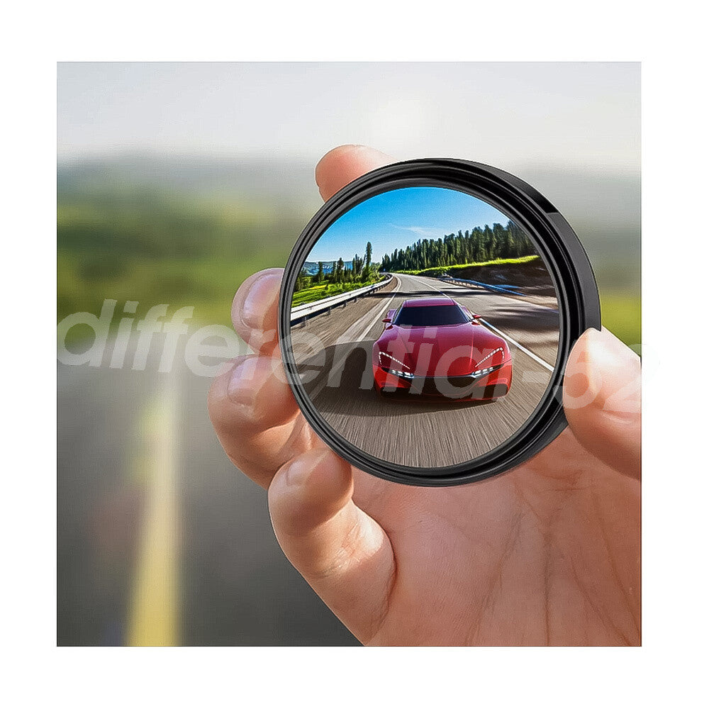 2PCS For Car Blind Spot Mirrors Round HD Glass Convex 360¡ã Side Rear View Mirror