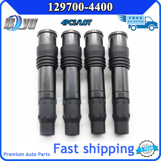4-pack ignition coil pack 129700 - 4400 for Suzuki Hayabusa GSX1300R 99-09 11-12- v