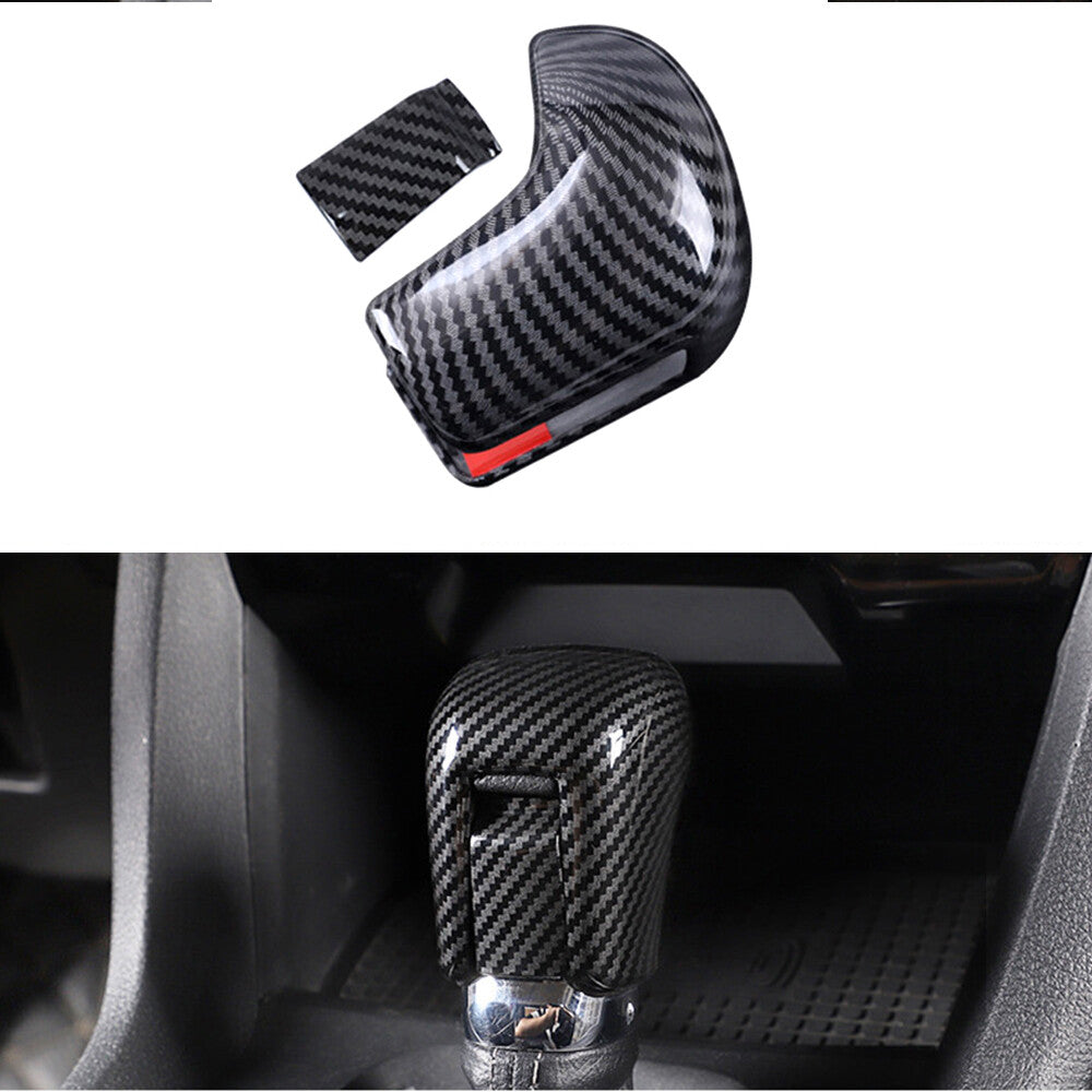 Carbon Fiber Black Inner Gear Shift Cover for Honda for Civic 2016 2017 2018 2019