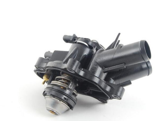 new thermostat with housing and seal for Mercedes R172, W204, C250, and SLK250 - n