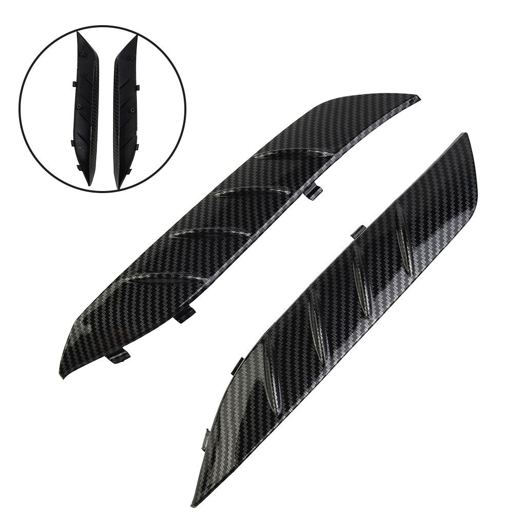 For ZX-14R 2006-2020 Carbon Fiber Front Side Fender Mud Hugger Fairing v