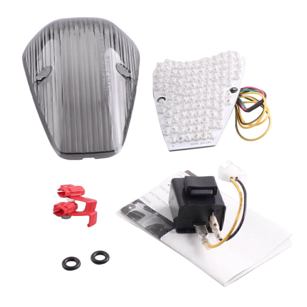 LED R¨¹cklicht R¨¹ckleuchte Blinker f¨¹r for Honda VTX1300 VTX1800 CUSTOM 2002 Schwarz