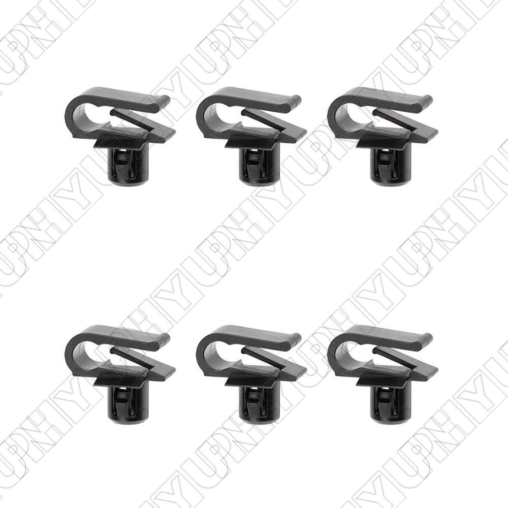 6Pcs Car Front Bumper Mesh Grille Fastener Clips 0029885181 for Mercedes for Benz