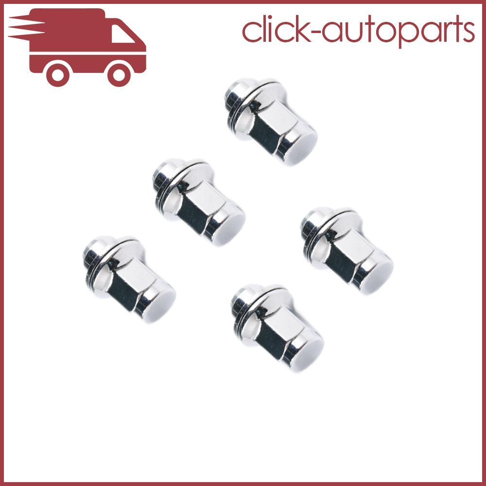 5x Fits 08-11 Sequoia 98-07 for Land Cruiser 08-14 LX570 98-07 LX470 Chrome Lug Nuts Q