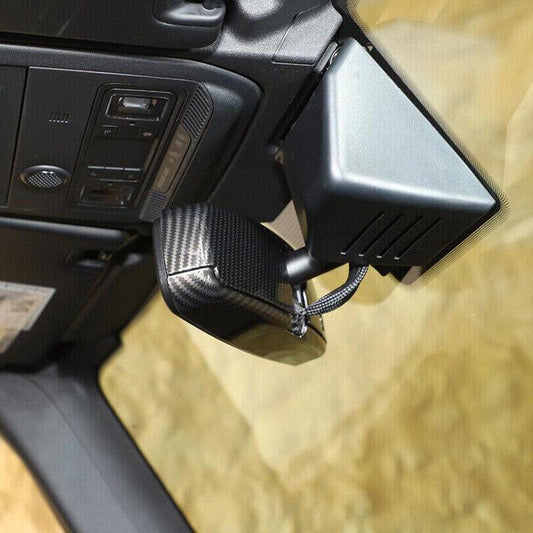 Carbon Interior Rearview Mirror Base Trim for Ford Bronco 2021-2023 Accessories