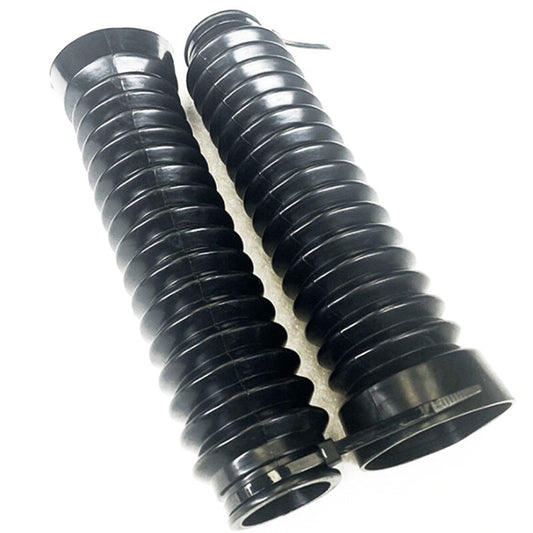 35MM Motorcycle Front Fork Dust Cover Rubber Boots Fork Shock Absorber Clamp Set v