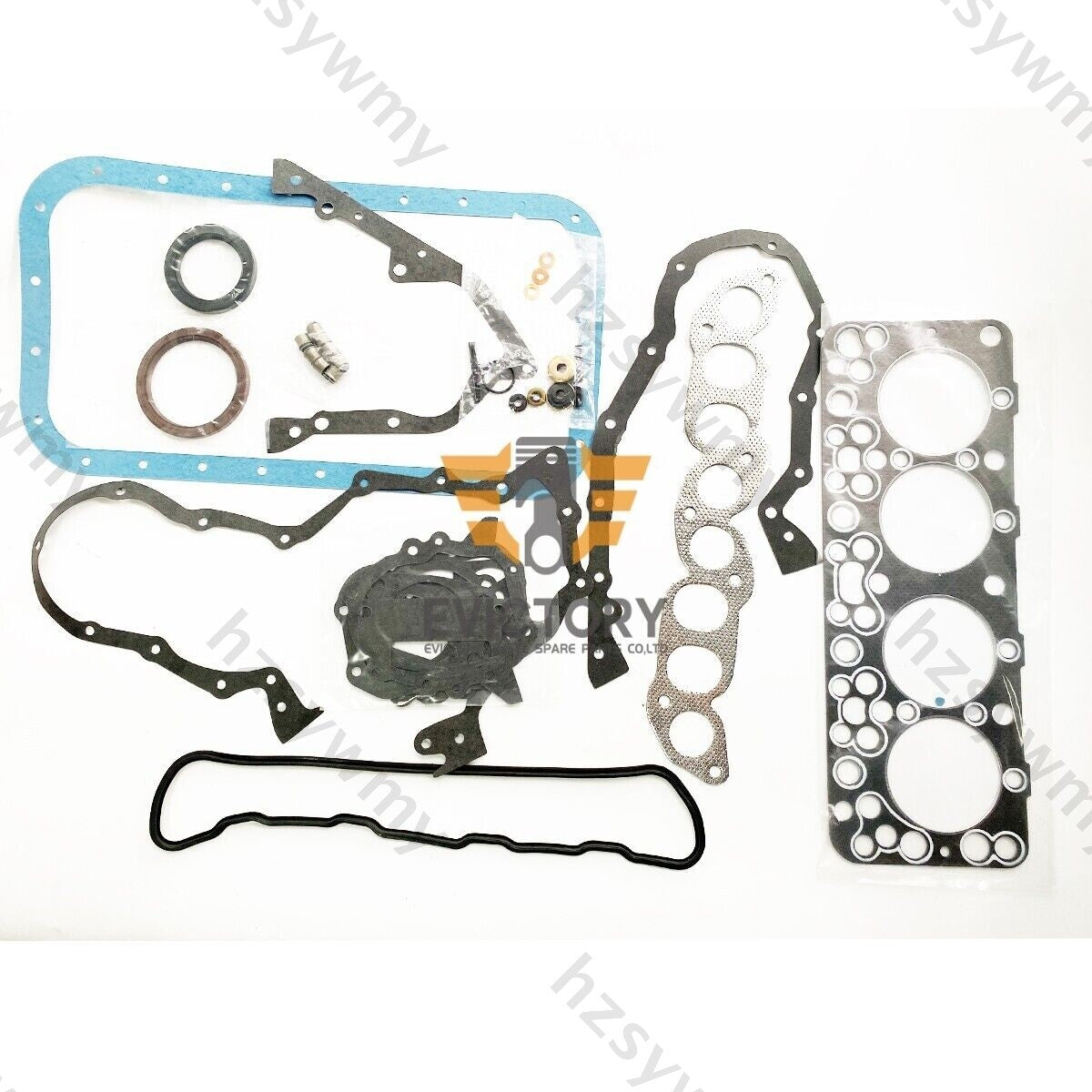 Engine rebuild kit, piston ring liner, gasket, bearing for SD25 engine -