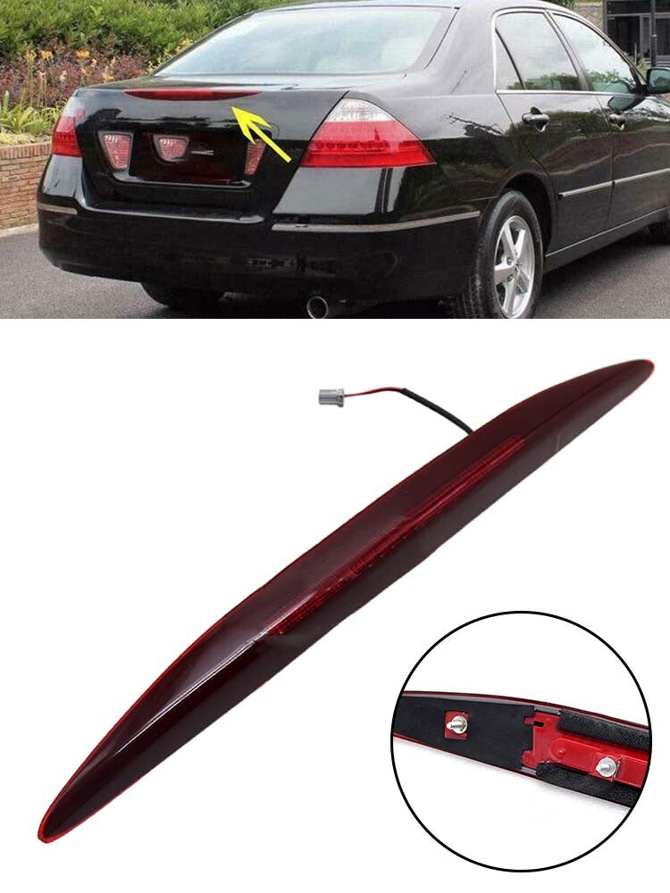 for Honda Accord 7th 2006-2007 Car High Mount 3rd Brake Tail Lamp Stop Light AT