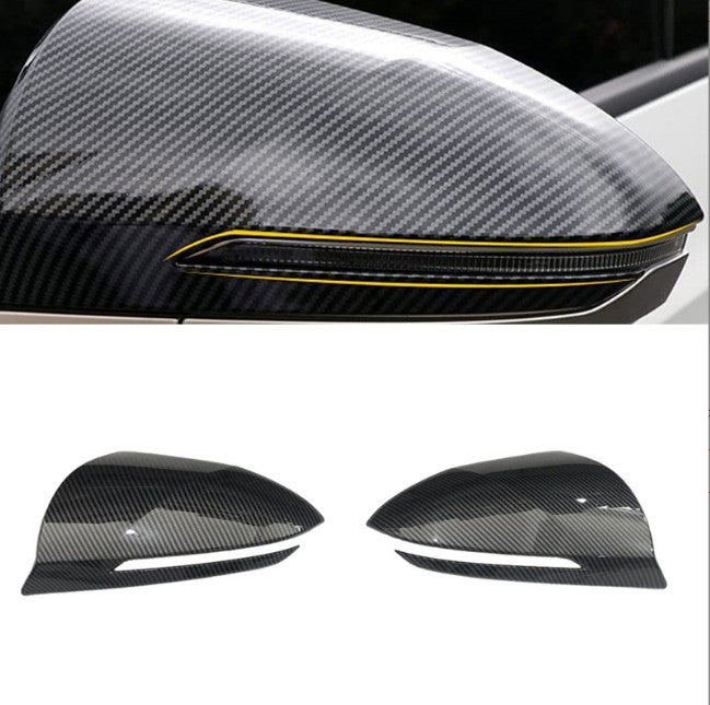 For 2021-2024 for Hyundai for Tucson Side View Mirror Cover Carbon Fiber Car Accessories