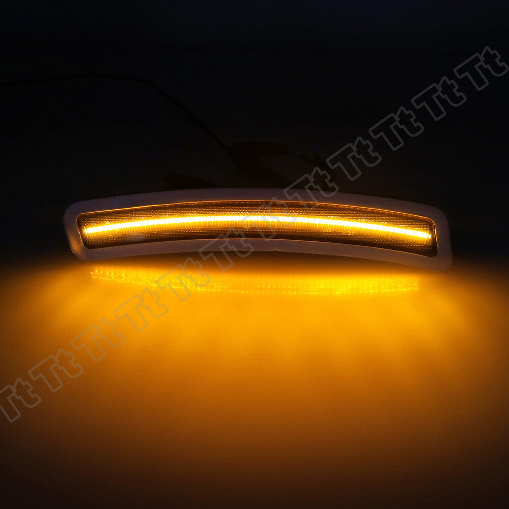 2x for 19-23 for 3 G20 Sedan LED Front Bumper Side Marker Reflector Lights - v