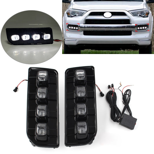 Fog Lamps Daytime Running Turn Signal Light Fit for Toyota 4Runner Limited 2013-2022