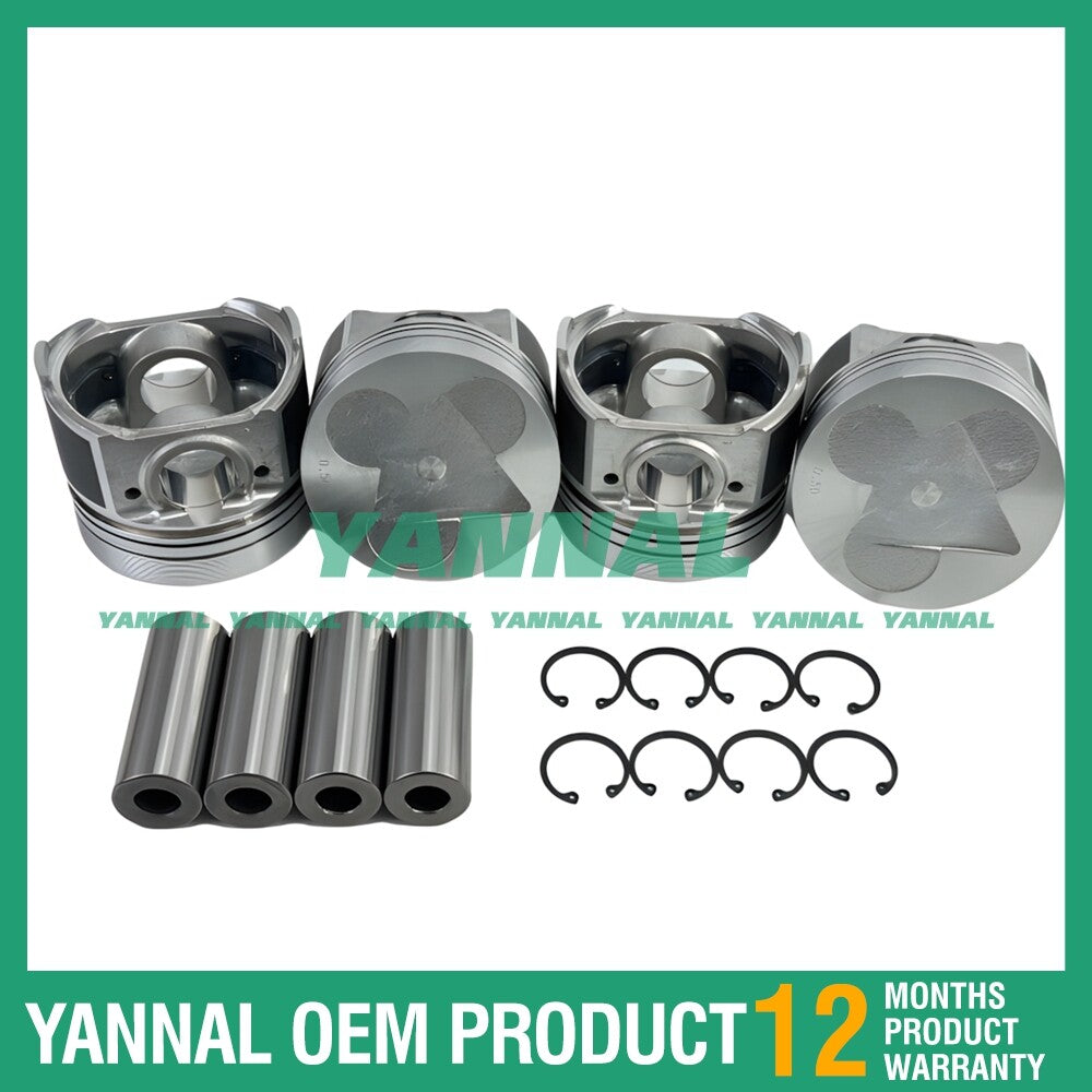 4-piece V3300T piston kit + 0.5 parts for engines -
