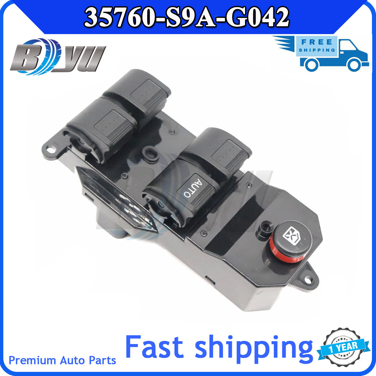 35760-S9A-G042 Drive power window master switch suitable for 01-05 for Honda for Civic - v
