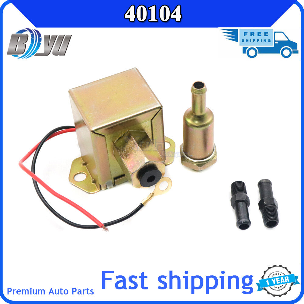 40106 40107 40104 Car 12V Diesel/Gasoline Front Red Top Square Electric Fuel Pump v
