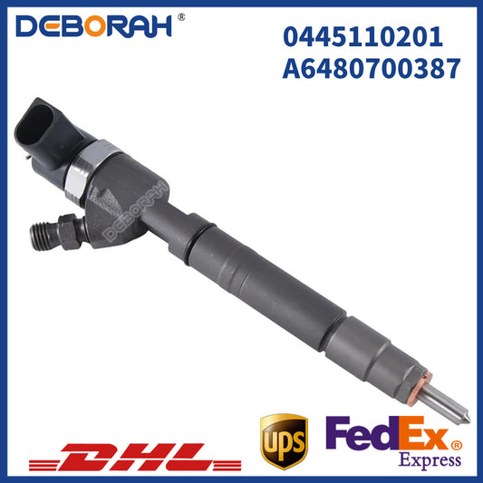 0445110201 A6480700387 Diesel Fuel Injector Assembly for Mercedes-Benz MB