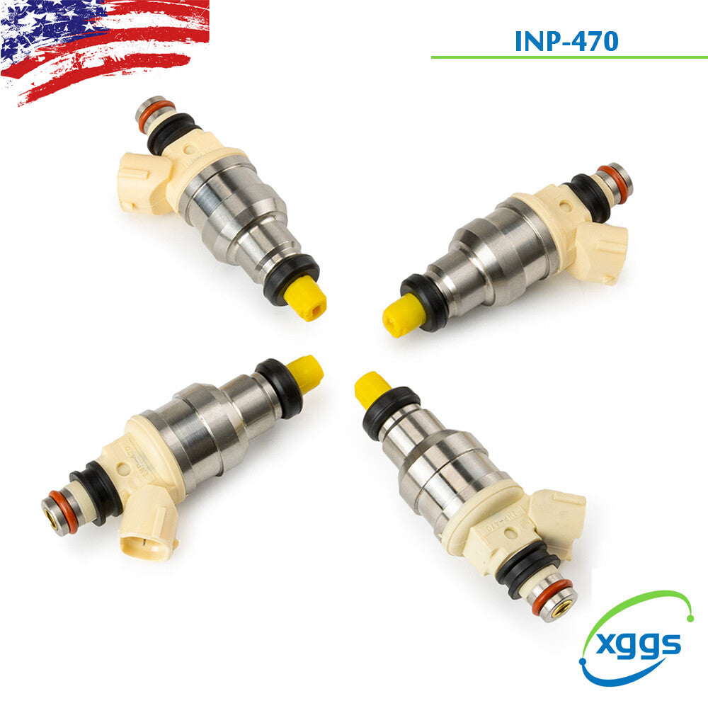 4x Fuel Injector INP-470 15710-58B00 for Suzuki Sidekick X-90 Tracker 1.6L 92-98