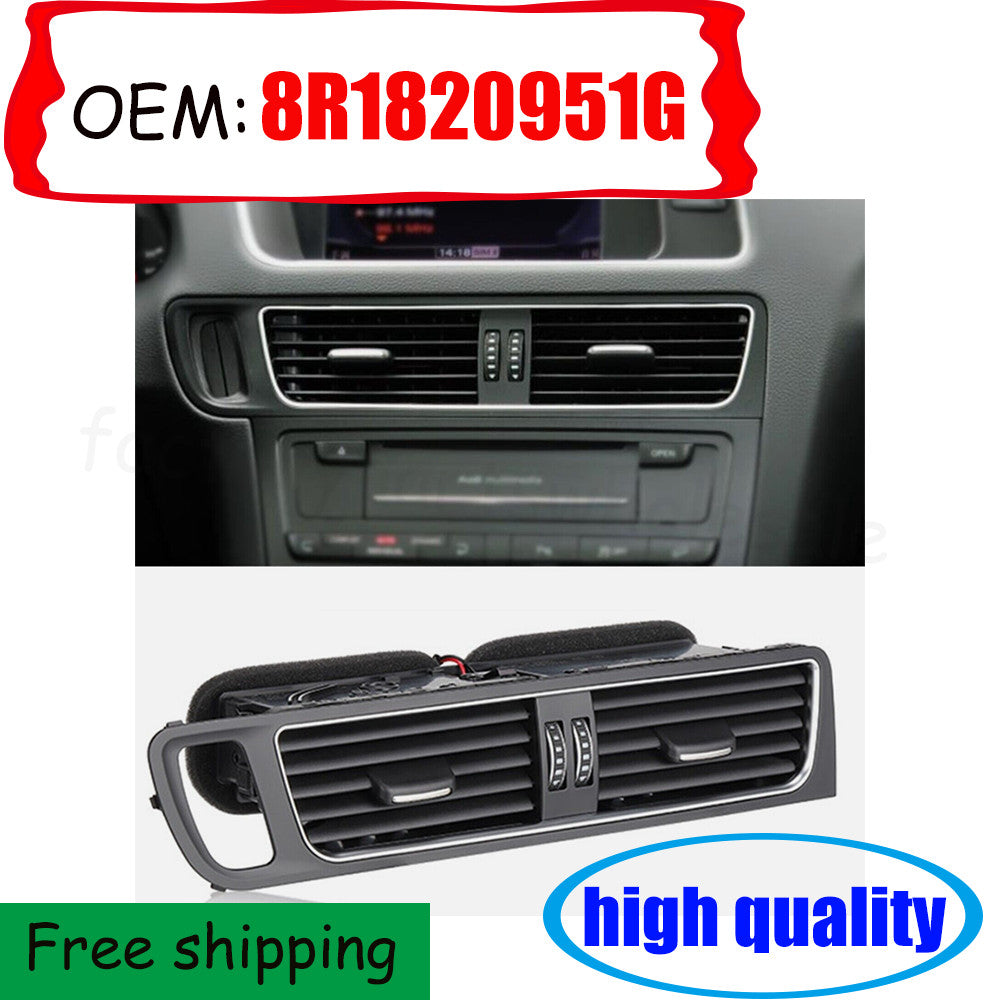 Front air conditioning vent socket grille assembly for Audi Q5 2009 - 2018 8R1820951G LHD- n