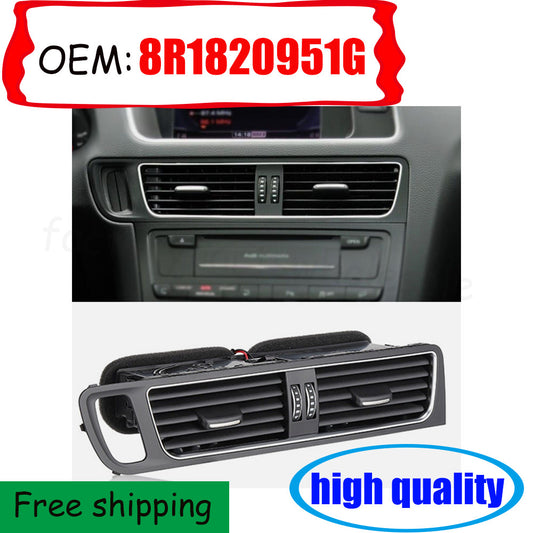 Front air conditioning vent socket grille assembly for Audi Q5 2009 - 2018 8R1820951G LHD- n