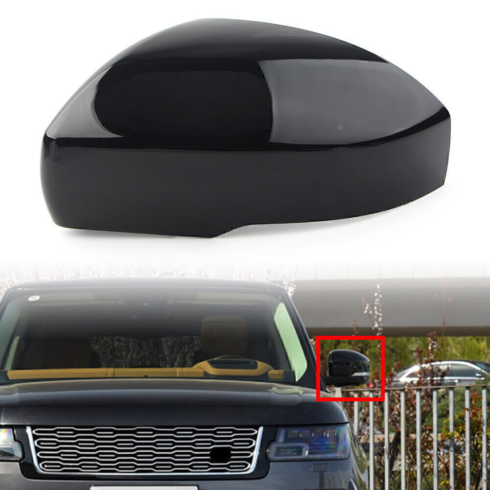 Left Side Rear View Mirror Cover Cap Fit Land for Range Rover Sport LR4 Discovery