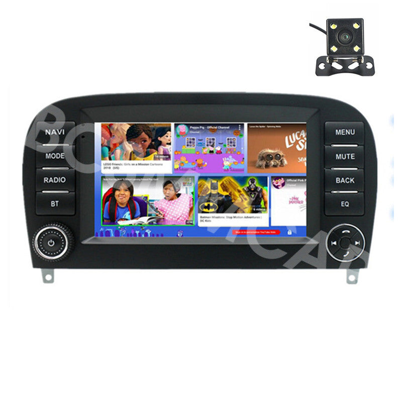 7in Touch Screen Car Stereo Radio Cam Fit For 2005 for Mercedes Benz SL R230 SL350