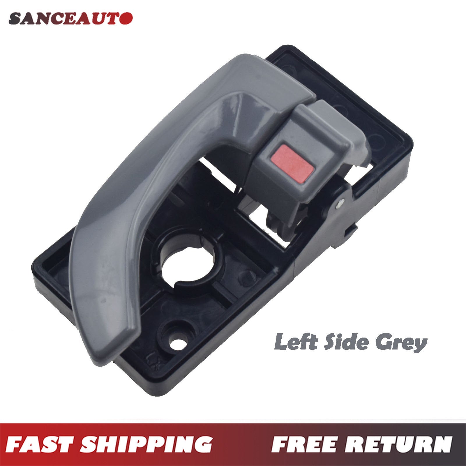 Grey interior door handle, left-hand screwdriver, suitable for 2005-2009 for Hyundai for Tucson 826102E000, brand new. n
