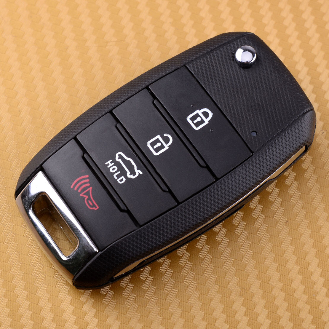 Replacement 4 Button Shell Key Fob Fit for for Kia Sorento Soul Remote v