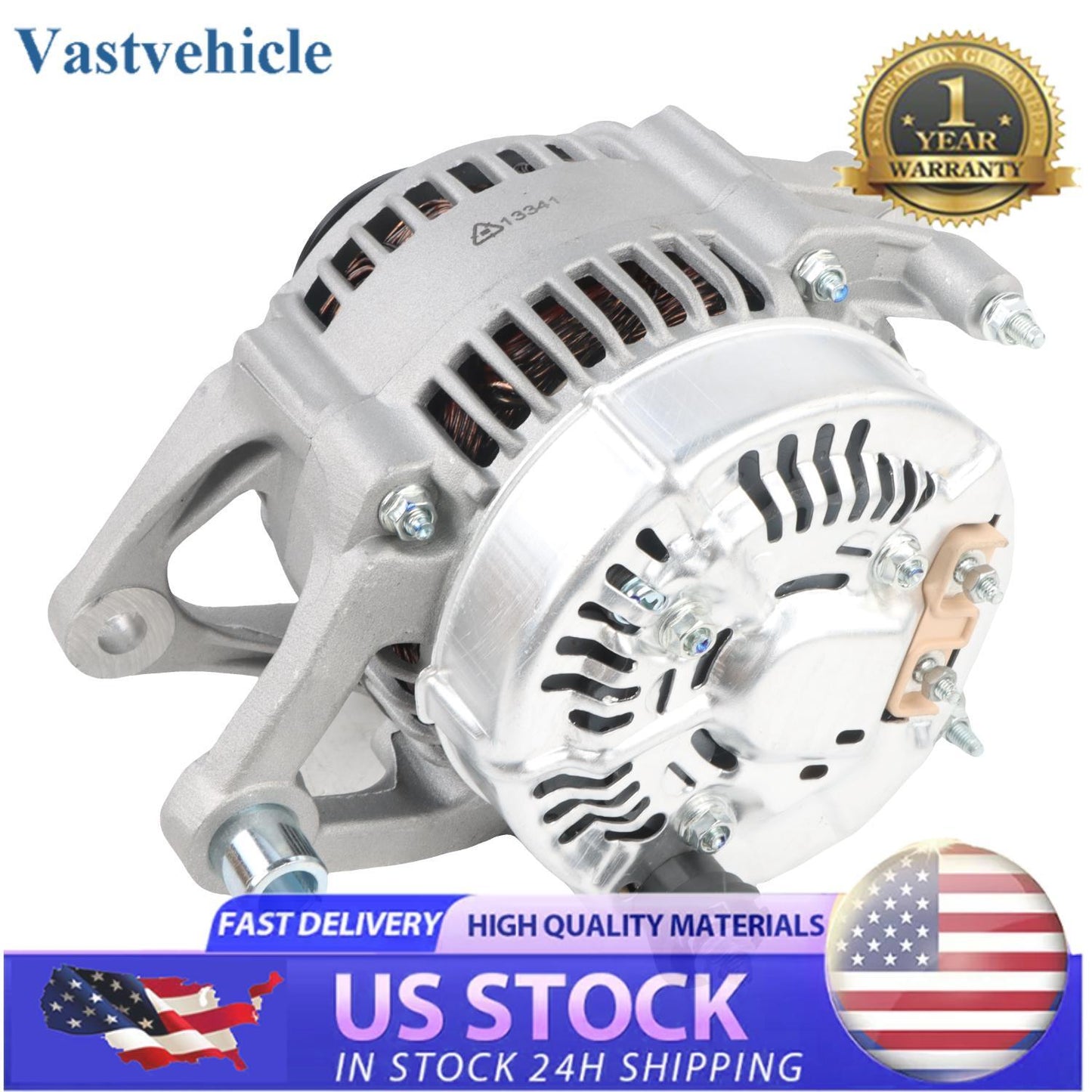 13341 Alternator for Jeep for Wrangler 1991-1998 / for Jeep Cherokee 1991-1996 2.5L 4.0L