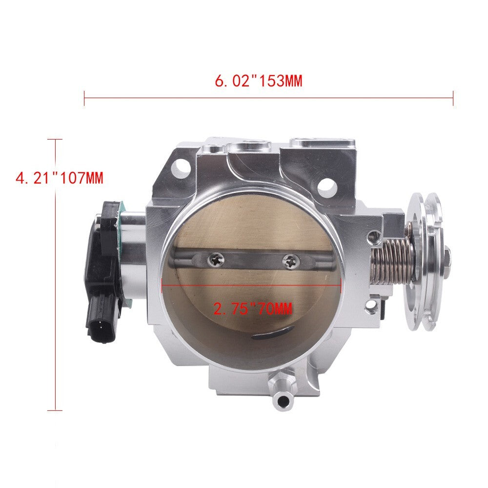 for Honda for Acura K20 K24 K24A2 K20Z3 K-Series Intake Manifold+70MM Throttle Body