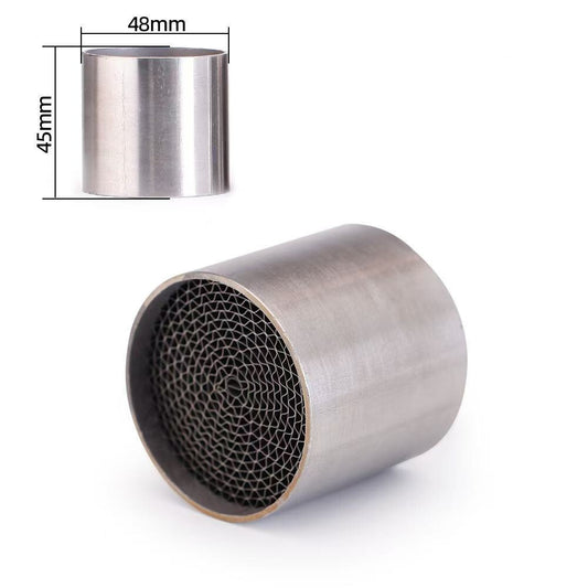 Motorcycle muffler pipe liner catalytic converter,for 48mm lower exhaust pipe