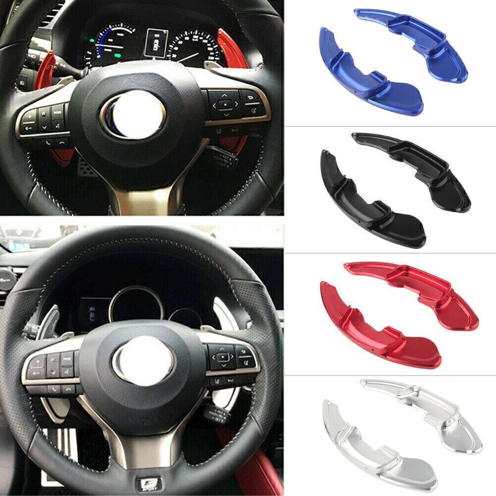 for Lexus GS250 GS350 2012-16 Steering Wheel Shift Paddle Extended Shifter Trim