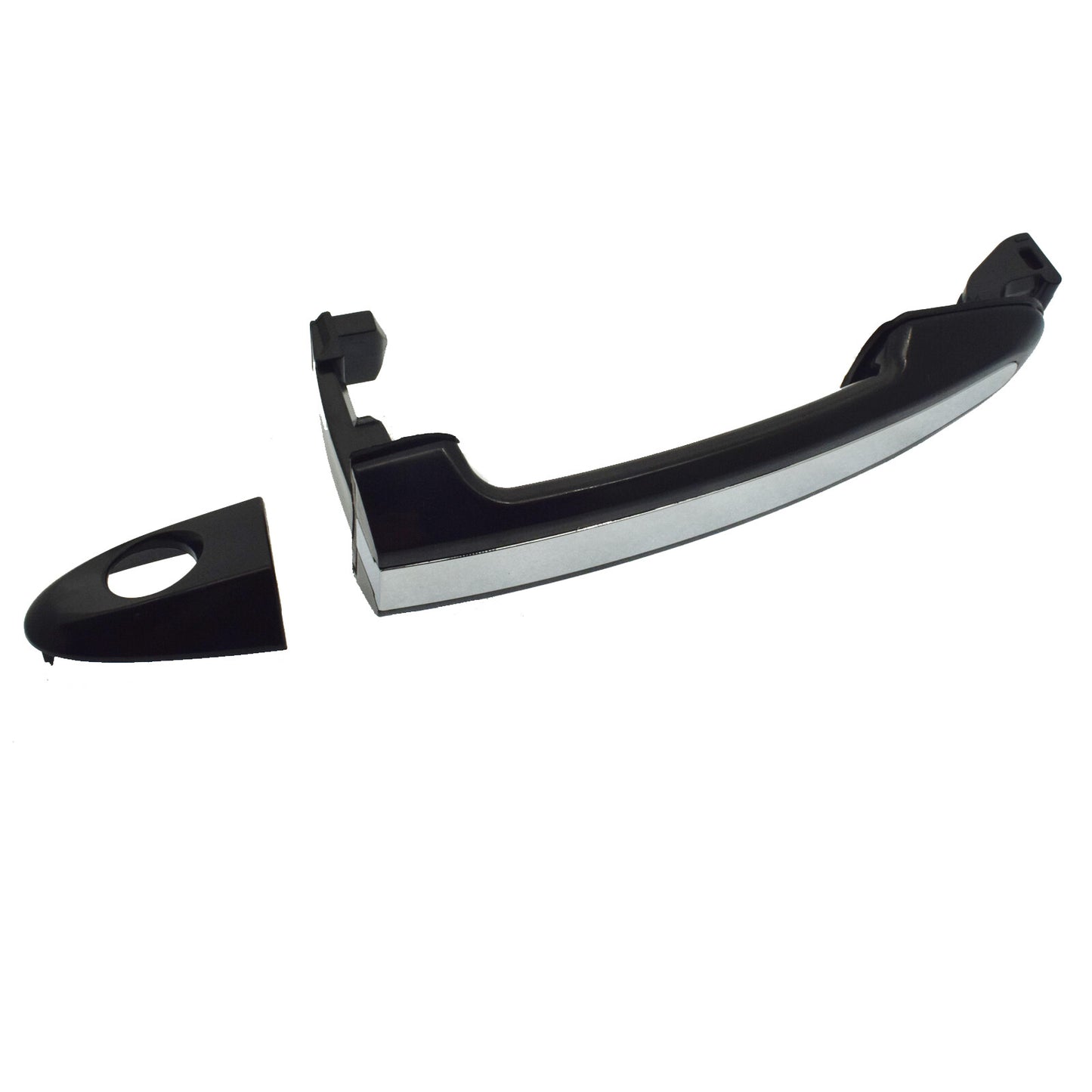 Chrome exterior door handles and black left front drive for Hyundai Santa Fe 07-12- n