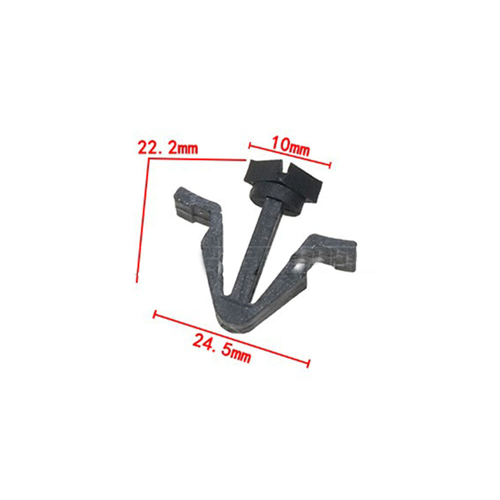 10 Car Radiator Grille Trim Retainer Clips for Nissan