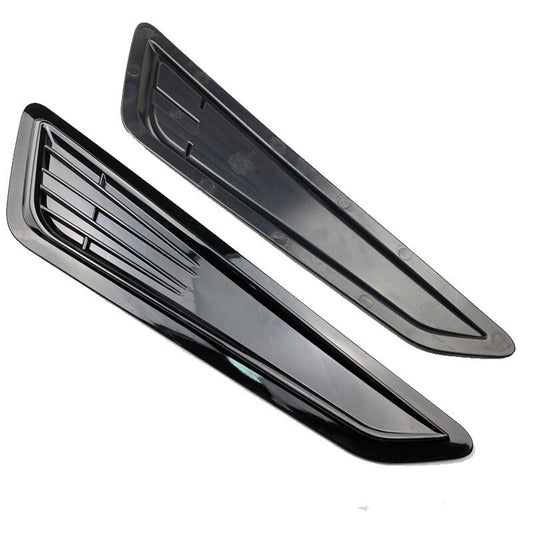 2PCS Air Flow Intake Hood Scoop Bonnet Vent Cover Universal Car Decorative Part v