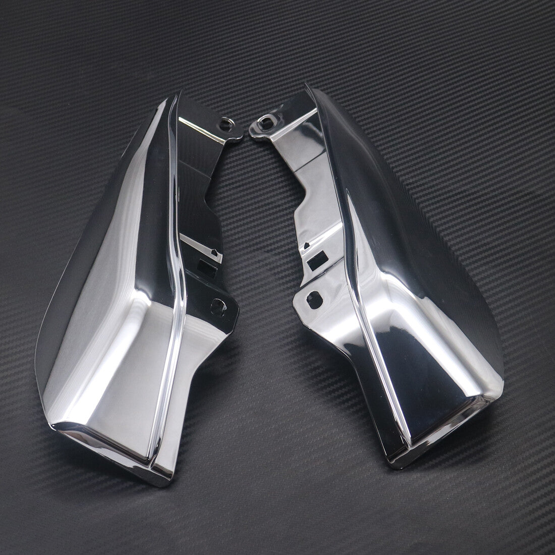 Chrome ABS Mid-Frame Air Deflector Heat Shield for Harley Electra Glide 09-16 Q