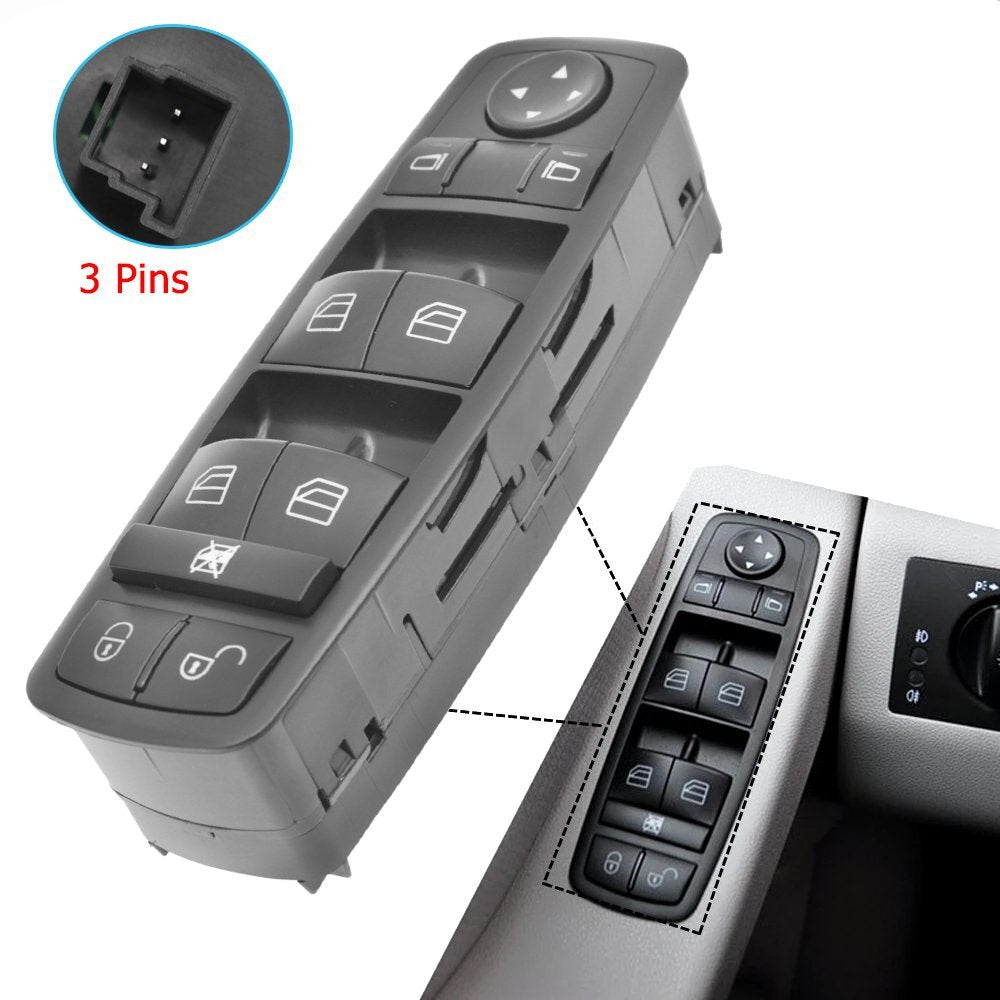 A1698206610 is suitable for B-Class W245 B200 power driver's window switch. n