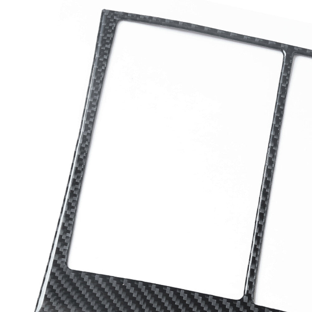 Carbon Fiber Glove Box Above Strip Cover Trim For Explorer 2020-2023 v