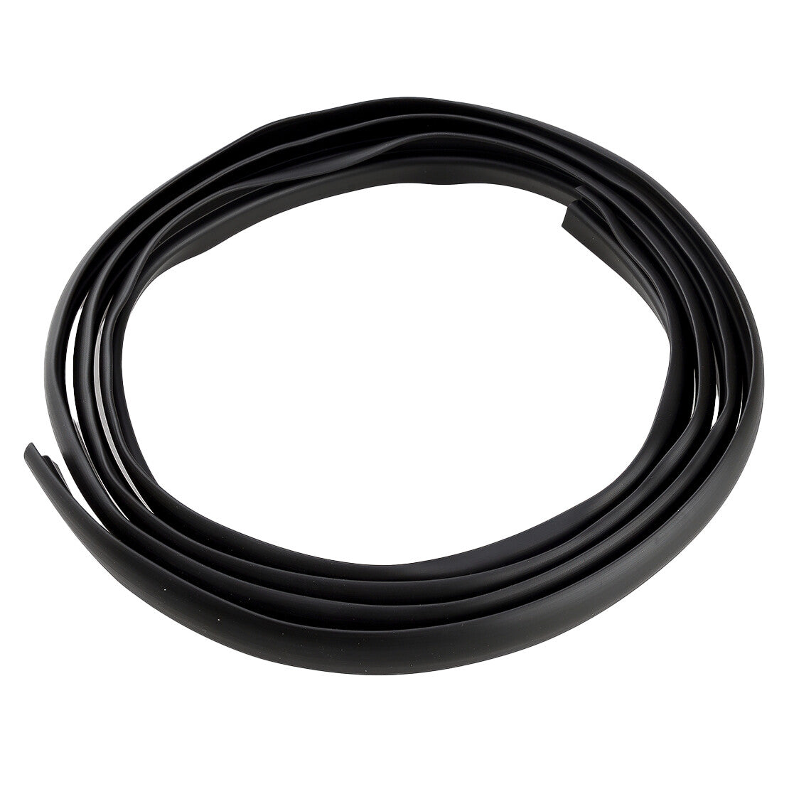 Black Front Windshield Seal Strip Rubber Sealed Moulding Trim Universal
