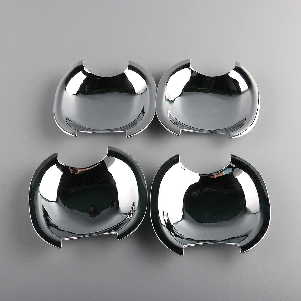 4x Door Handle Cup Bowl Bezel Cover Trim Chrome for Toyota for Camry 2012-2014