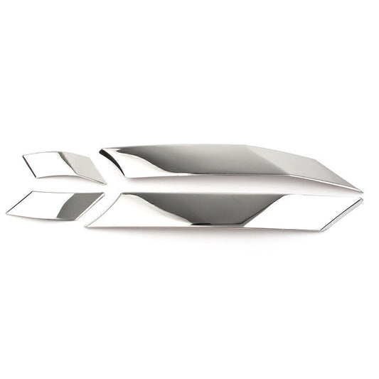for Toyota Rav4 19-20 Steel Chrome Door Window A C Pillar Post Molding Cover