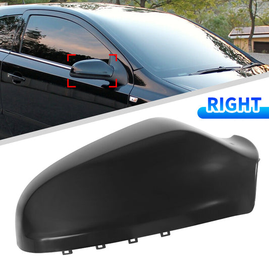 Door Wing Mirror Cover Cap Black Right Side for Opel for Vauxhall Astra H 2004-2009
