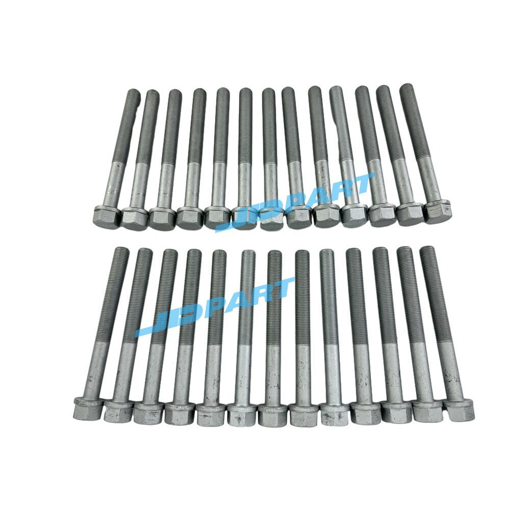 26-piece pack of 3045850 cylinder head bolts for M11 excavator engine parts