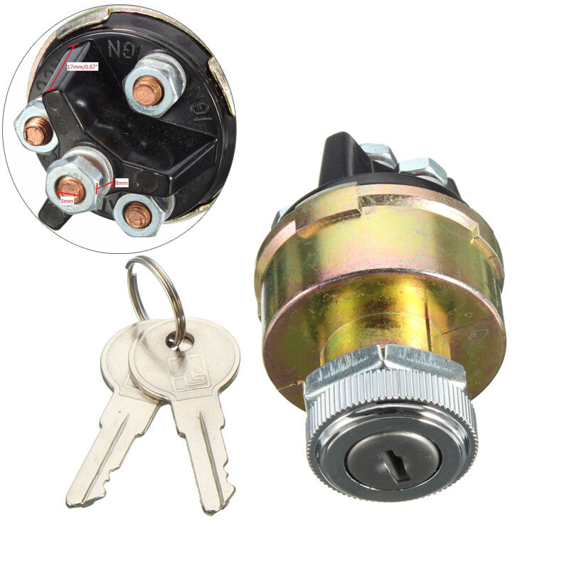 A set of ignition switch lock control with 2 buttons is suitable for KS6180 US14 UN148 CS7UL3 S11- n