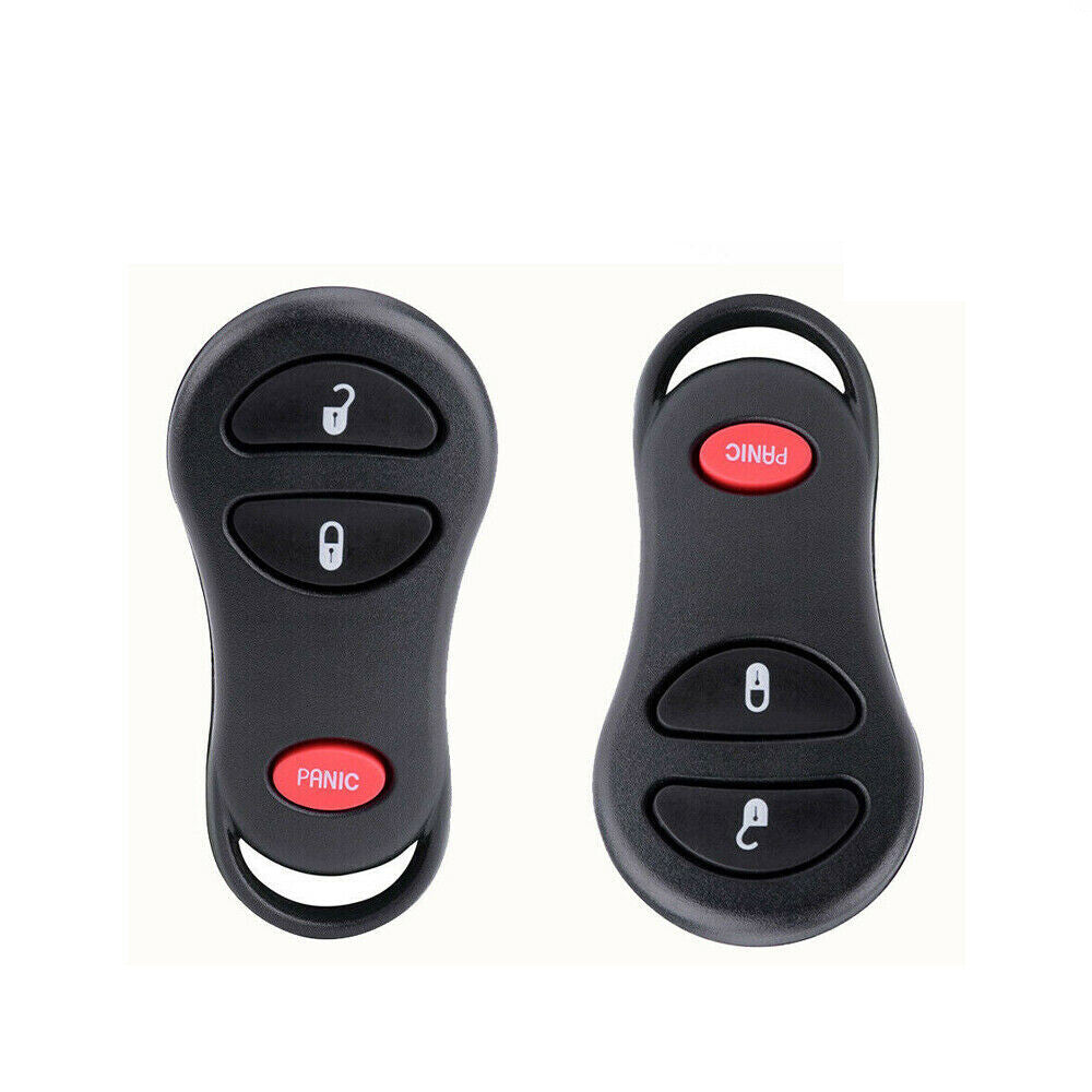 2x Key Fob Remote For 2002 2003 2004 2005 for Dodge for Ram 1500 2500 3500 Q