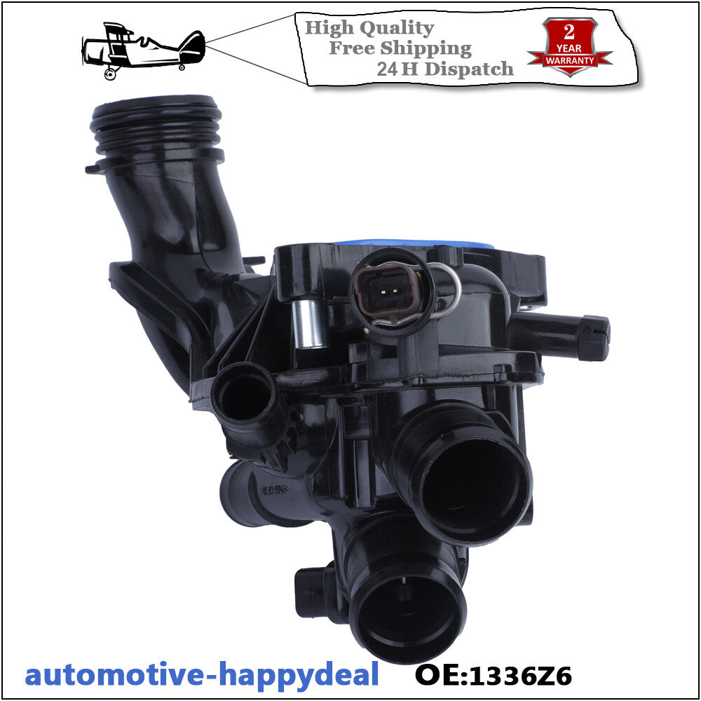 THERMOSTAT HOUSING WITH SENSOR for PEUGEOT 207 308 3008 5008 RCZ 1.6 16V 1336Z6
