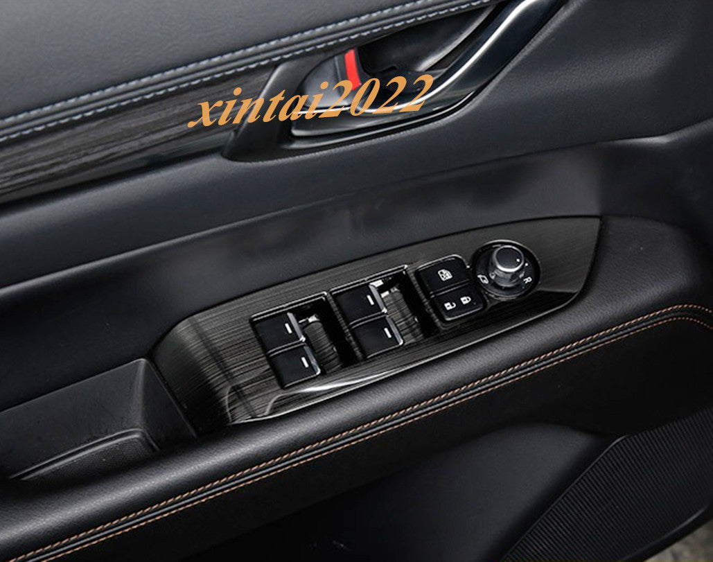 For Explorer 2013-2019 Carbon Fiber Center Console Decoration Cover Trim- v